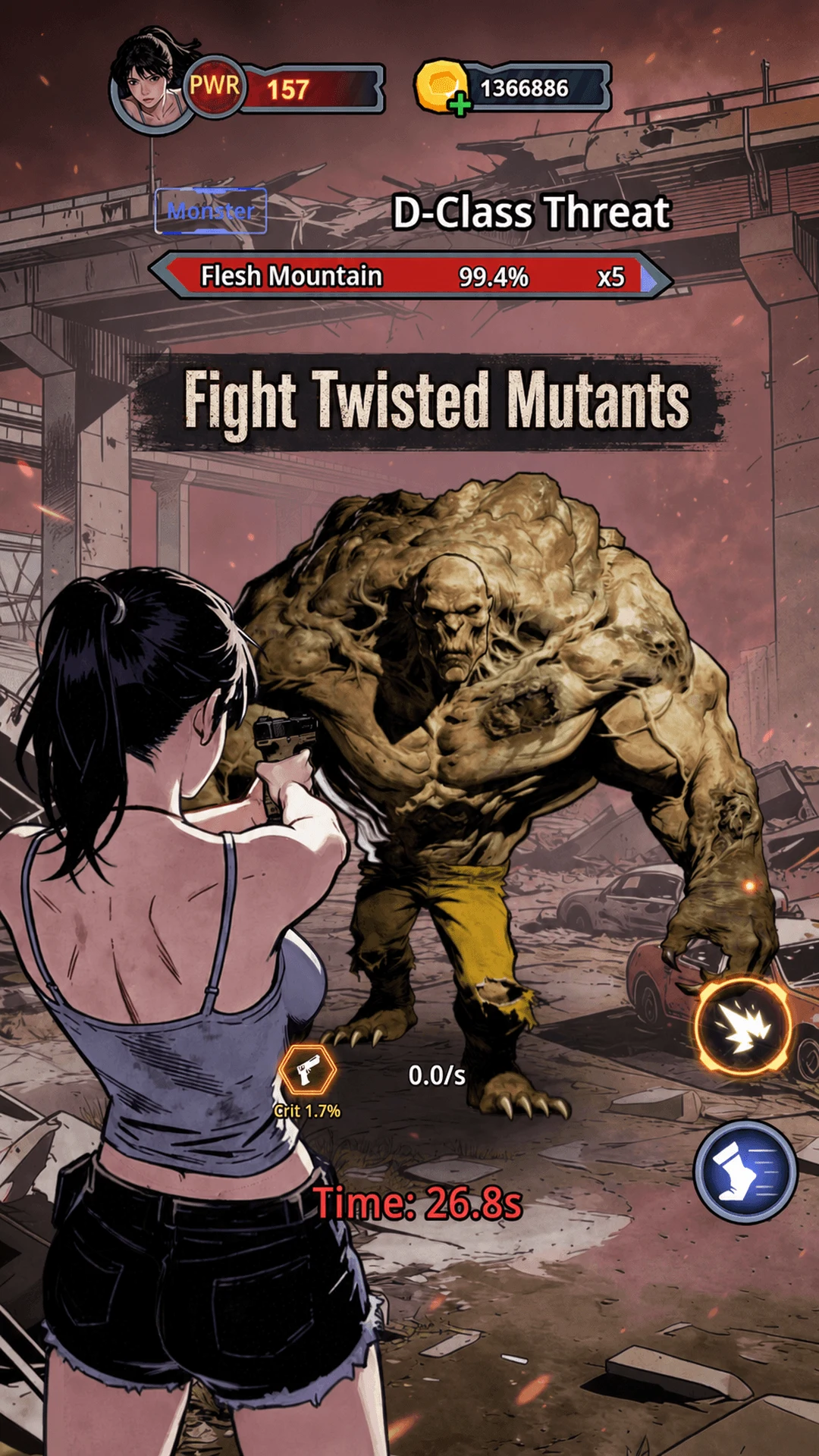 Wasteland: Idle Gun RPG screenshot