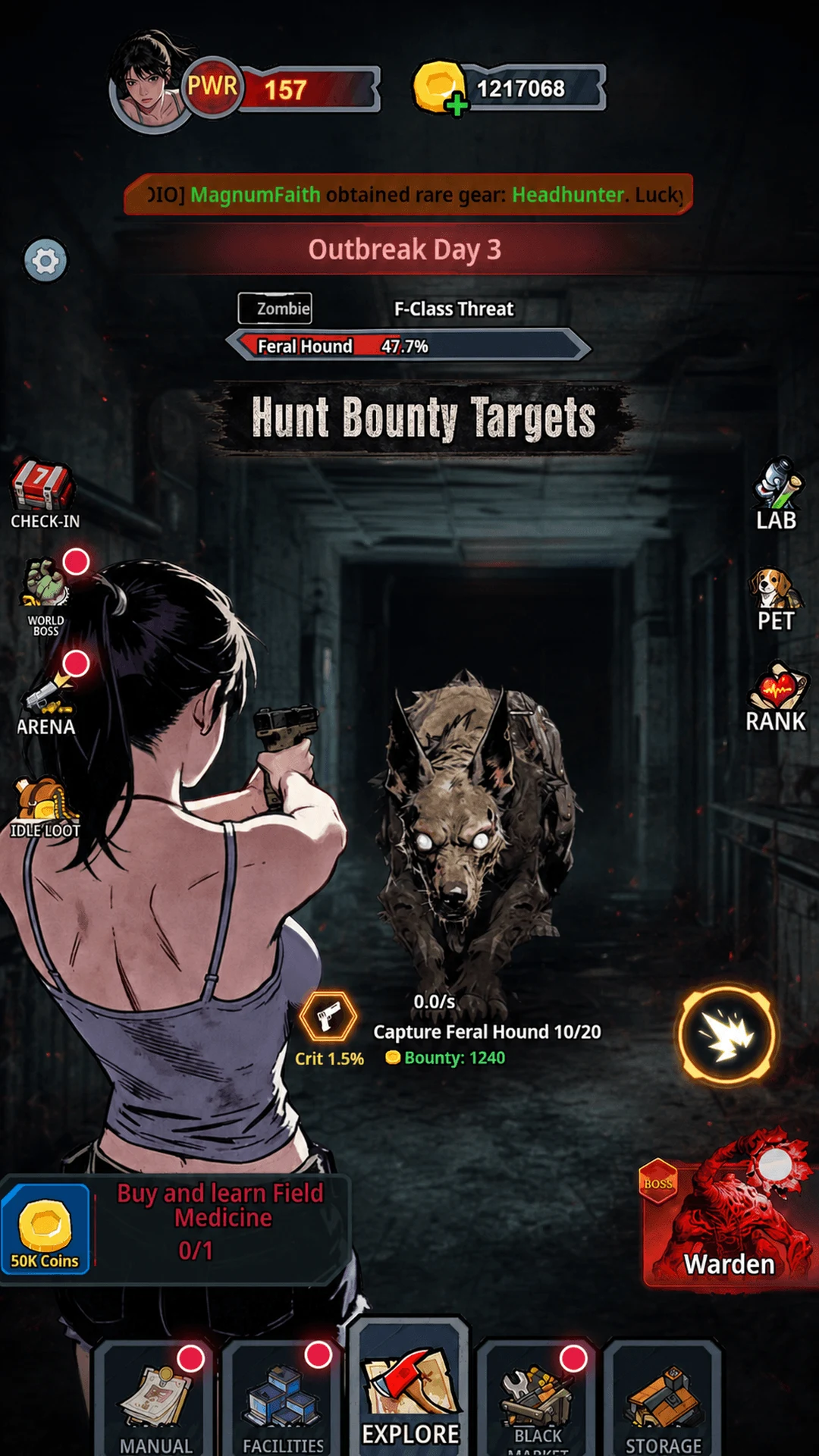 Wasteland: Idle Gun RPG screenshot