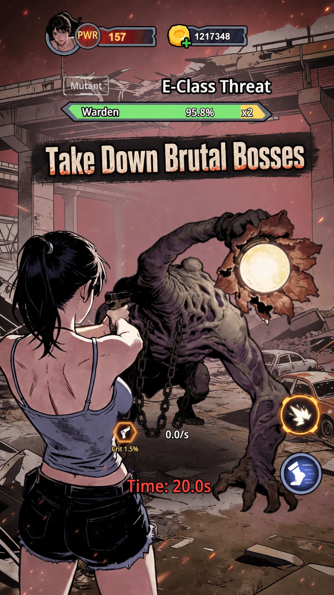 Wasteland: Idle Gun RPG screenshot
