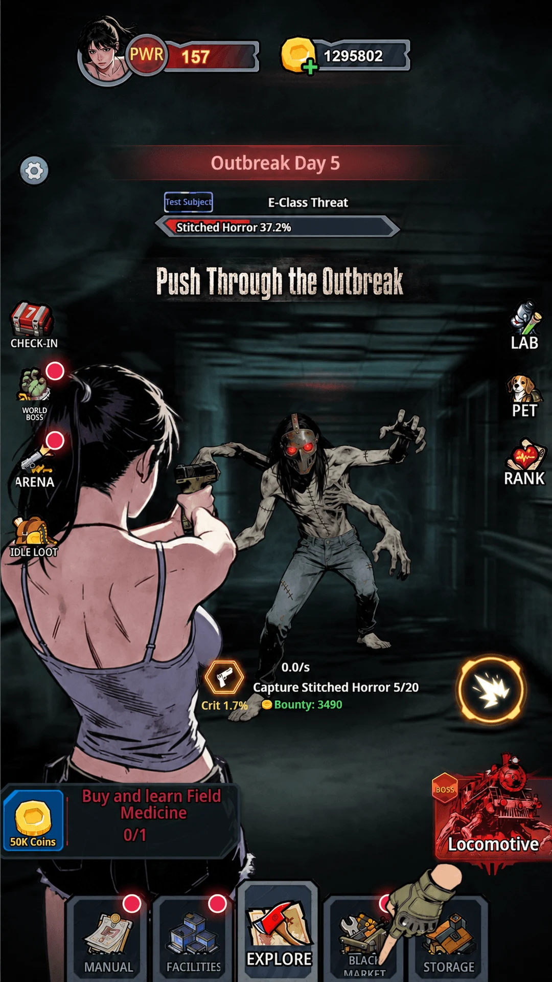 Wasteland: Idle Gun RPG screenshot